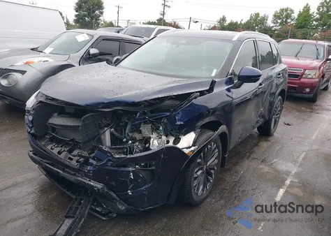 2024 Nissan Rogue Platinum Fwd из США, поврежденный, VIN JN8BT3DCXRW381389